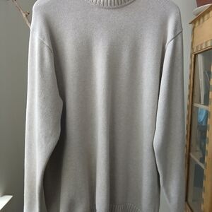L.L. Bean Men's Beige Crewneck Sweater